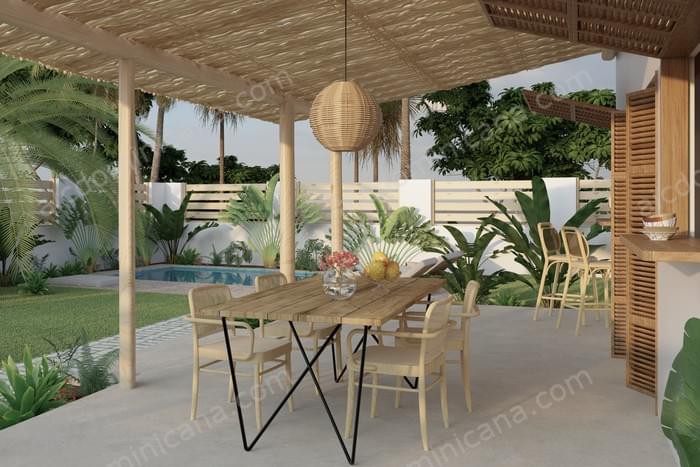 02 venta villa los gandules porche las terrenas