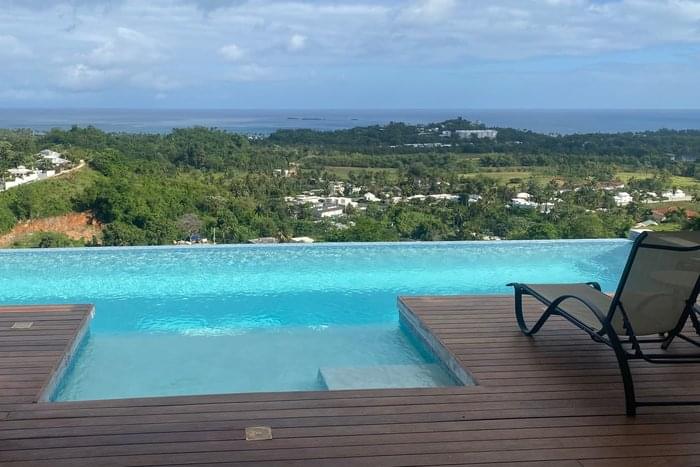 02 terraza venta villa mer azul las terrenas